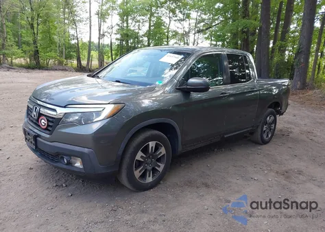 2018 Honda Ridgeline Rtl-T from USA, damaged, VIN 5FPYK3F63JB006329